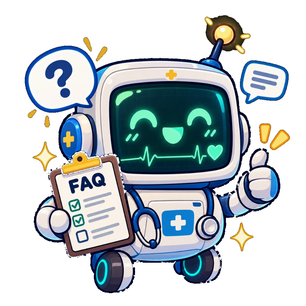 MD+ FAQ-Bot Mascot